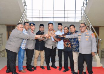 Polda Maluku dan Polresta Ambon Gelar Audiens dengan Pemdes Hunuth, Waiheru, Hitu dan Hitu Lama