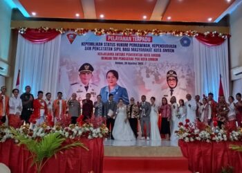 100 Pasangan Kristen di Ambon Resmi Nikah Massal, Pemkot Permudah Legalitas Perkawinan dan Kependudukan