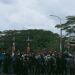 Masa Aksi Mulai Demo di Depan Markas Polda Maluku