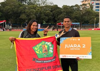 Adam Latupeirissa Sumbang Perak bagi Maluku di Kejurnas Atletik U-18 dan U-20 di Jawa Tengah