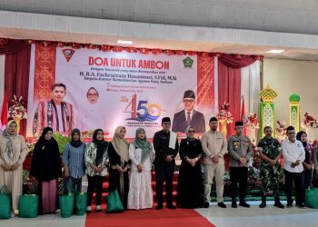 Jelang HUT ke-450, Pemkot Ambon Gelar Doa Bersama Lintas Agama