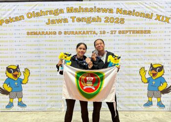 Karateka Adelia Tuasikal dan Nur Afni Soulisa Sumbang Dua Medali Untuk Kontingen Maluku Di POMNas XIX 2025 Semarang