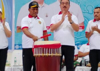 Gubernur Lewerissa Hadiri Puncak Peringatan Haornas dan Tutup Turnamen Bola Voli antarPelajar SMA/SMK 
