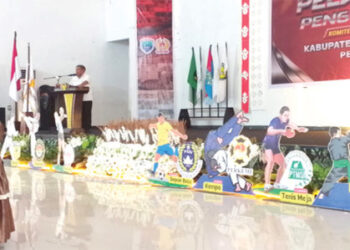 Bupati Noach Tekad Bangun Olahraga MBD Lebih Baik