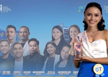 Stella Marcelina Joice Kaya Sabet Juara 1 Putri Bintang Radio Indonesia Ambon 2025
