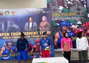 Femmy Benamen Asal Sasana Lanud Patitimura Ambon Meraih Medali Emas di Panglima Cup 2025 Medan