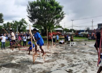 Dorong Penelitian dan Pengembangan, SMP N 15 Ambon, Porsenikan Olahraga Tradisional