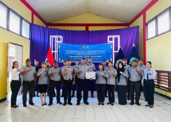 Mantapkan Kinerja 2025, Lapas Tual Teken Komitmen Bersama di Saksikan Ditjenpas Secara Virtual