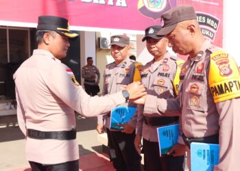 Polres MBD Meluncurkan dan Mengukuhkan Pamapta SPKT