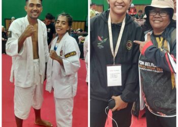 Kempo Maluku Rebut Dua Emas dan Satu Perunggu di PON Bela Diri II Jawa Tengah