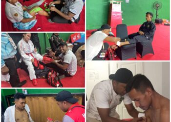 Jemi Putirulan Sang Masseur, Pahlawan Belakang Layar di Balik Keberhasilan Kontingen Maluku di PON Beladiri Kudus