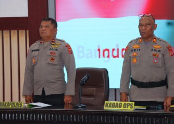 Jelang Operasi Zebra Salawaku 2025, Polres Tual Gelar Latpraops untuk Matangkan Kesiapan Personel