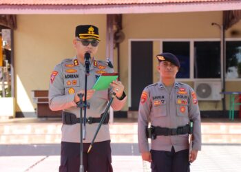 Operasi Zebra Salawaku 2025 Dimulai, Polres Tual Resmi Gelar Apel Pasukan