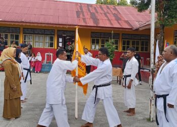 Pelantikan Pengurus dan Peresmian Dojo “Shogaru Roku” SD 6 Tawiri, Talaohu : Tingkatkan Prestasi Dari Tingkat Daerah Hingga Jenjang Nasional.