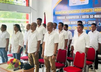 Pengurus ESI MBD Dilantik, Kristiaan Talupoor Didapuk Ketua