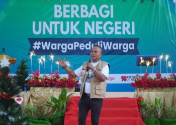 98 Resolution Network Tebar 1.000 Paket Tali Kasih Natal ke Warga Ambon