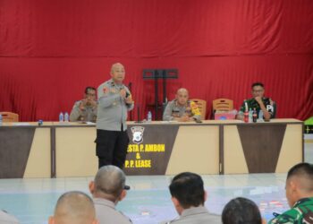 17 Titik Sekat Disiapkan, Polresta Ambon Mantapkan Pengamanan Malam Tahun Baru