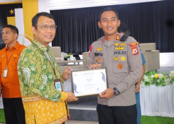 Kapolres Tual Raih Penghargaan IKPA Terbaik Semester II 2025 dari KPPN Tual