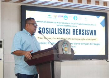 Prodi Pendidikan Sejarah Unpatti Sosialisasikan Beragam Beasiswa, Dorong Mahasiswa Raih Kuliah Tanpa Biaya