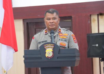 Polres Tual Gelar Lat Pra Ops Ketupat Salawaku 2026, Siapkan Personel Amankan Idul Fitri