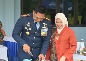 Teguhkan Pengabdian Tanpa Batas, Lanud Pattimura Khidmat Peringati HUT ke-80 TNI AU