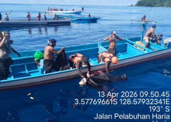 Hari kelima Operasi SAR, Nelayan Asal Pulau Saparua Ditemukan Meninggal Dunia