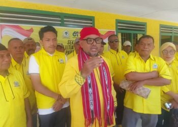 Resmikan Pencalonan, Hasan Alkatiri Daftarkan Diri sebagai Caketum Golkar Malteng Klaim Kantongi 50% Dukungan dan Targetkan Kursi DPR RI
