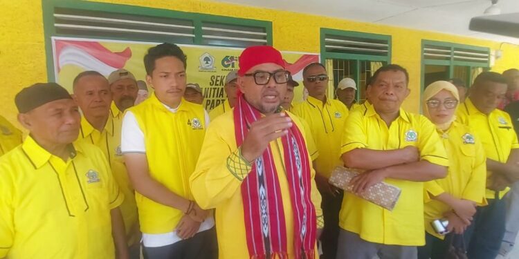 Resmikan Pencalonan, Hasan Alkatiri Daftarkan Diri sebagai Caketum Golkar Malteng Klaim Kantongi 50% Dukungan dan Targetkan Kursi DPR RI