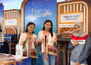 Angkat Kearifan Lokal, Mitra Binaan CSR Pertamina Patra Niaga Memikat Pengunjung SALAM FEST 2026 di Ambon