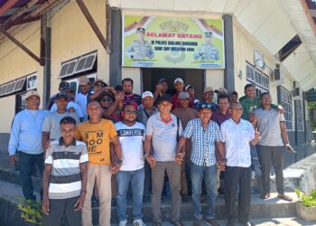 Pertemuan Damai Ohoi Tutrean dan Ohoi Holath di Polres Maluku Tenggara, Sepakat Serahkan Kasus ke Polisi