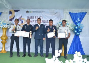 Tanpa Sekat, Petugas dan Warga Binaan Rutan Ambon Kompak Rayakan Hari Bhakti Pemasyarakatan