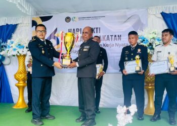 Tanpa Sekat, Petugas dan Warga Binaan Rutan Ambon Kompak Rayakan Hari Bhakti Pemasyarakatan