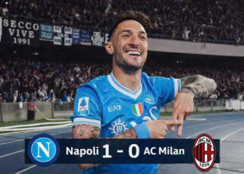 Napoli Tundukkan AC Milan 1-0, Naik ke Posisi Kedua Klasemen