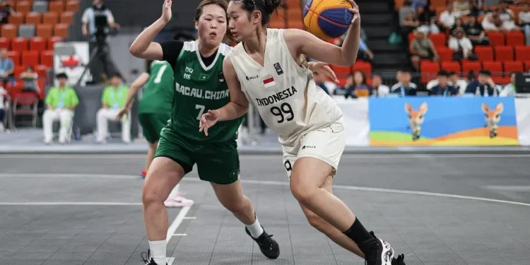 Timnas Basket 3×3 Putri Indonesia Lolos 16 Besar Asian Beach Games 2026