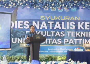 Fakultas Teknik UNPATTI Rayakan Dies Natalis ke-56, Targetkan Akreditasi Unggul dan Kampus Berdampak