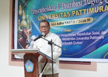 Idul Adha 1447 H, Rektor Unpatti Ajak Sivitas Akademika Perkuat Ketaatan dan Kepedulian