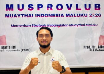 “Maluku Bukan Sekadar Ikut Tanding!” Tekad Kuat Ketum Baru Muaythai Maluku, David Fenanlampir