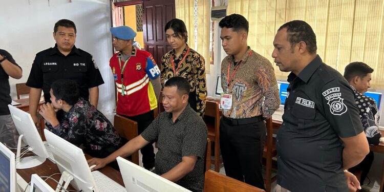 Polda Maluku Gelar Uji CAT Akpol 2026, Pastikan Seleksi Bersih dan Bebas Intervensi