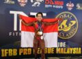 Esterlina, Polwan Polda Maluku Unjuk Kekuatan di Panggung Binaraga Asia, Borong 3 Medali di Malaysia