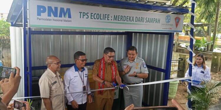 Kolaborasi Lintas Sektor: PNM, Jasa Raharja, dan Pemkot Ambon Bangun Fasilitas Pengolahan Sampah Modern