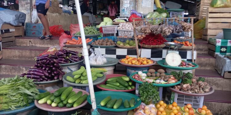 Program MBG Dongkrak Ekonomi Pedagang Sayur di Pasar Langgur