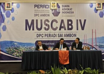 Putra Kamariang yang Rendah Hati dan Berintuisi Tajam, Jonathan Kainama Nakhodai PERADI SAI Ambon Periode 2026-2030