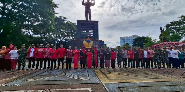Peringati 209 Tahun Kapitan Pattimura, Polresta Ambon Amankan Upacara di Pattimura Park