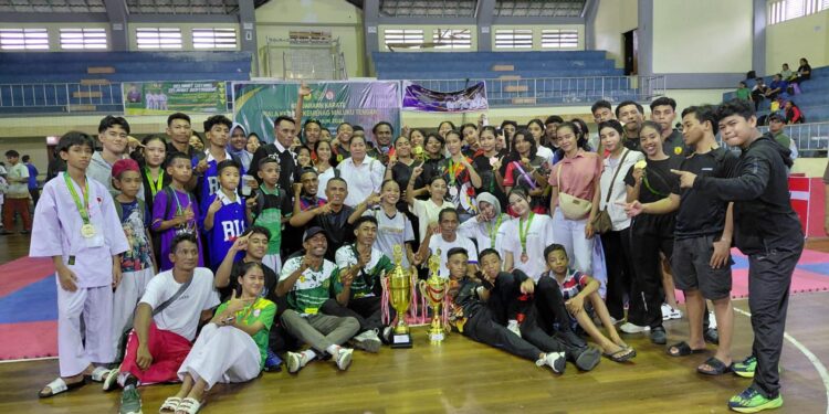 Inkai Dojo Pomdam XV Pattimura Antar Inkai SBB Rengkuh Juara Umum Piala Kemenag Maluku Tengah