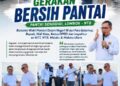 Bupati Maluku Tenggara Ikut Gerakan Bersih Pantai Bersama Wamendagri di Lombok