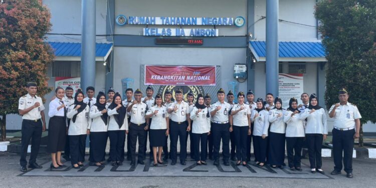 Rutan Ambon peringati Hari Kebangkitan Nasional ke-118 dengan tema “Jaga Tunas Bangsa Demi Kedaulatan Negara”