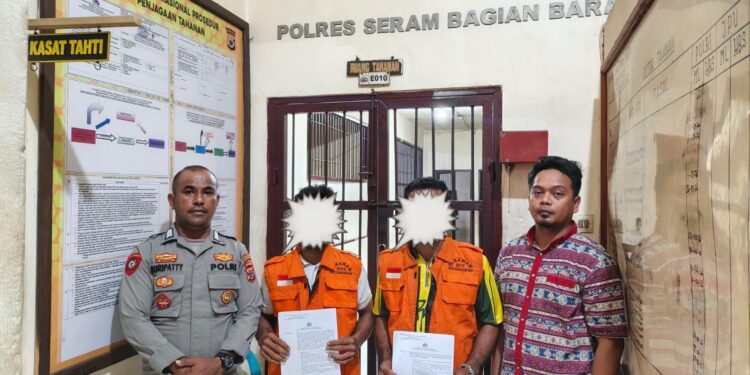 Polres SBB Tahan Dua Tersangka Tambang Ilegal Sinabar, Warga Desak Penindakan Kades Luhu yang Diduga Pungli Miliaran