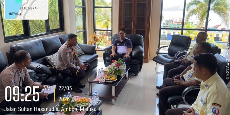 Jumat Curhat Kapolsek KPYS Dorong Pengamanan Kepolisian di Zona Obvit PPN Ambon