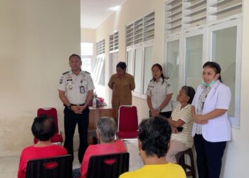 Rutan Ambon Gelar Pelayanan Kesehatan Gratis di Panti Sosial INAKAKA
