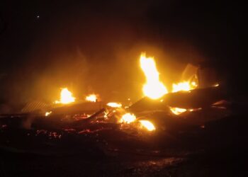 Rumah Warga Kawasan STAIN Ludes Terbakar, Diduga Akibat Korsleting Listrik